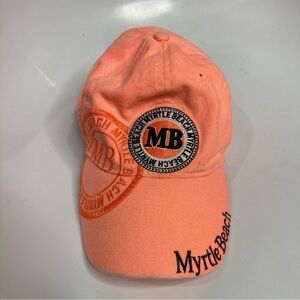 Myrtle Beach baseball Hat orange‎